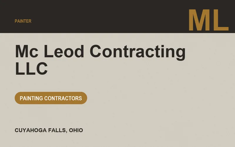 Mc Leod Contracting LLC in Cuyahoga Falls, Ohio