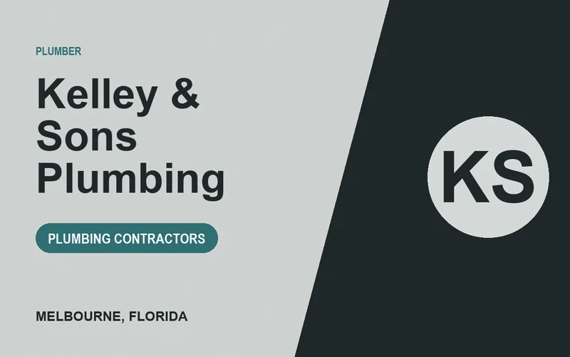 Kelley & Sons Plumbing in Melbourne, Florida