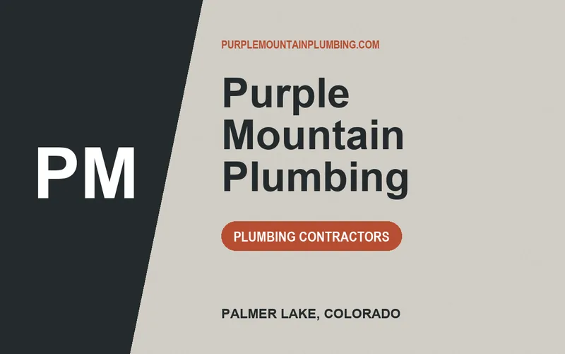 Purple Mountain Plumbing in Palmer Lake, Colorado