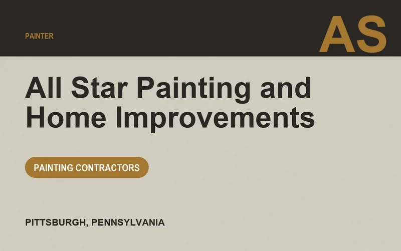 All Star Painting and Home Improvements in Pittsburgh, Pennsylvania