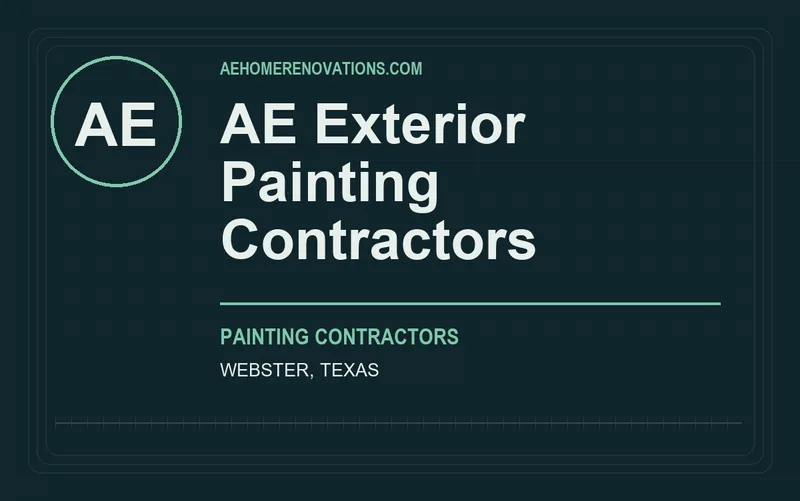 AE Exterior Painting Contractors in Webster, Texas