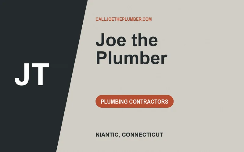 Joe the Plumber in Niantic, Connecticut