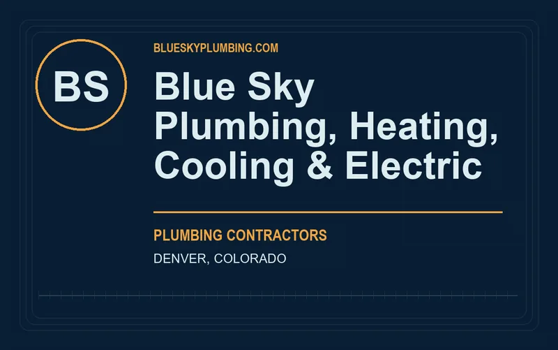 Blue Sky Plumbing, Heating, Cooling & Electric in Denver, Colorado