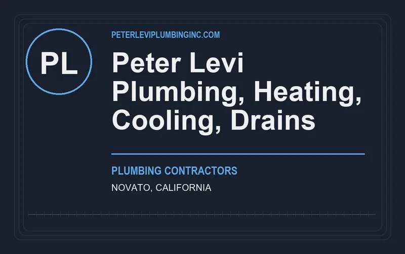 Peter Levi Plumbing, Heating, Cooling, Drains in Novato, California