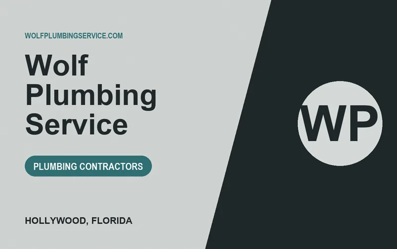 Wolf Plumbing Service in Hollywood, Florida