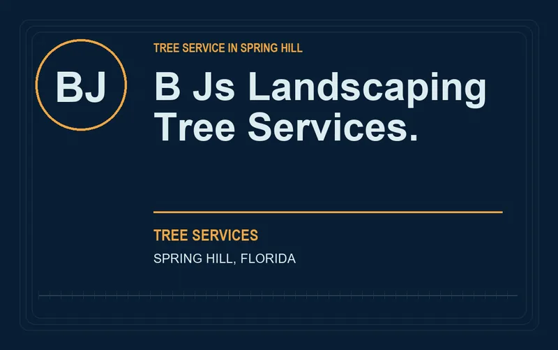 B Js Landscaping Tree Services. in Spring Hill, Florida