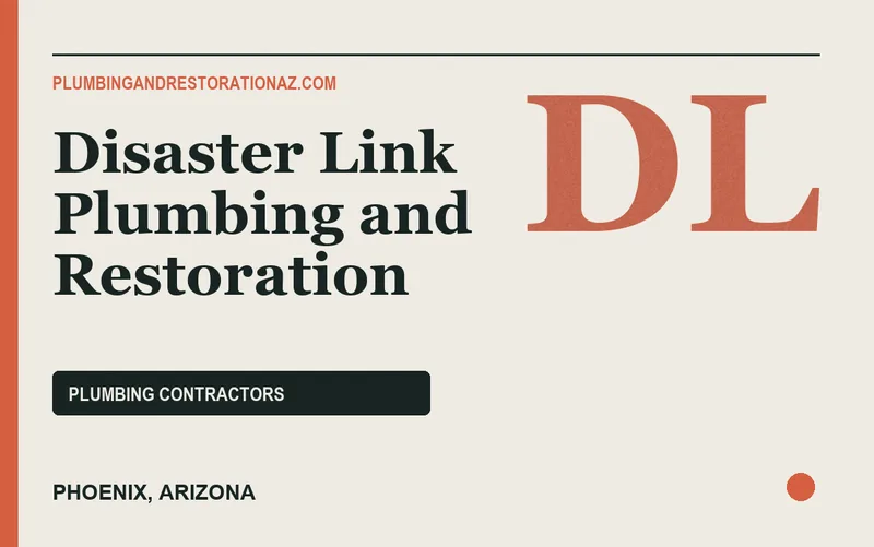 Disaster Link Plumbing and Restoration in Phoenix, Arizona