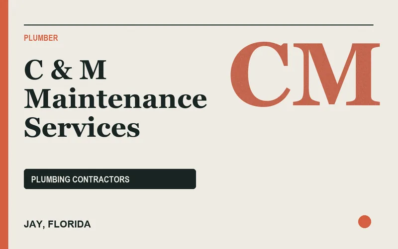 C & M Maintenance Services in Jay, Florida