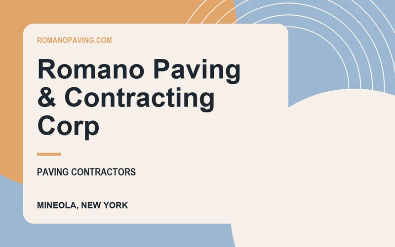Romano Paving & Contracting Corp in Mineola, New York