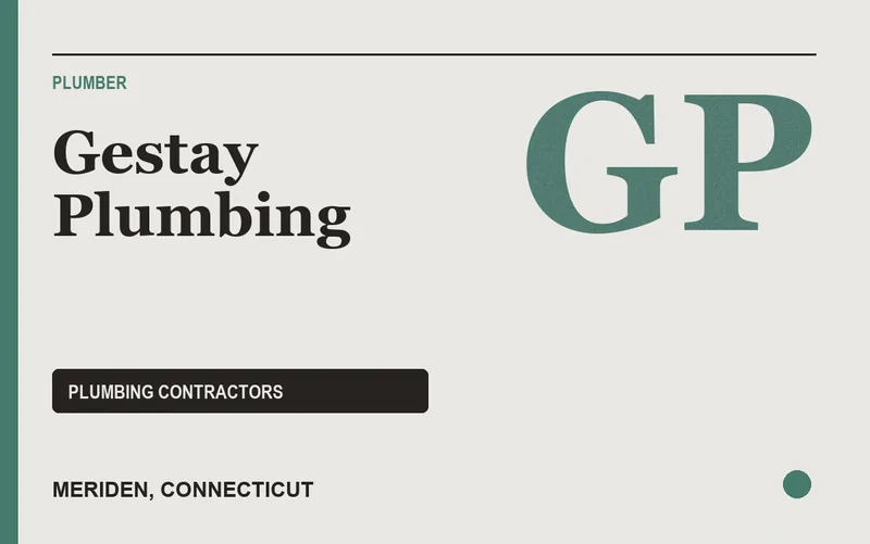 Gestay Plumbing in Meriden, Connecticut