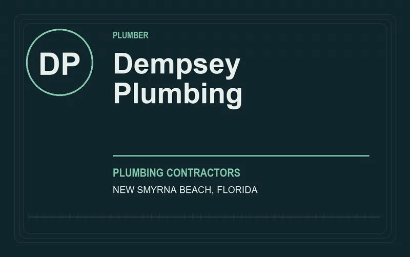 Dempsey Plumbing in New Smyrna Beach, Florida