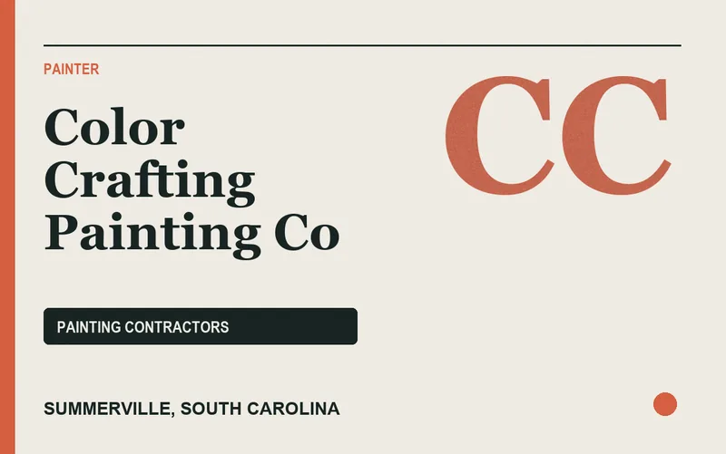 Color Crafting Painting Co in Summerville, South Carolina