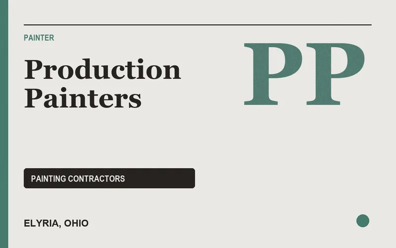 Production Painters in Elyria, Ohio