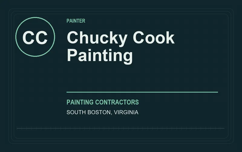 Chucky Cook Painting in South Boston, Virginia
