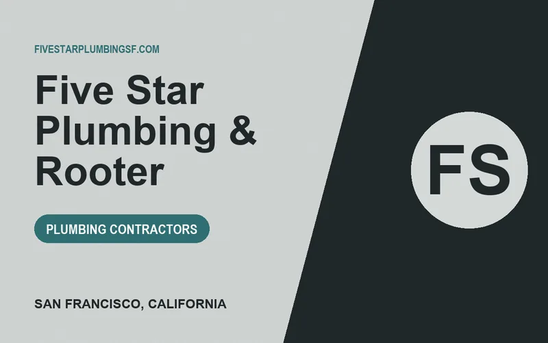 Five Star Plumbing & Rooter in San Francisco, California