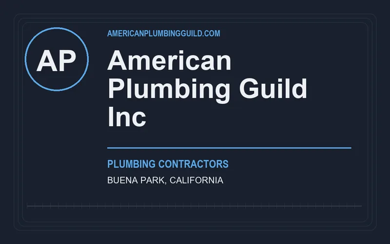 American Plumbing Guild Inc in Buena Park, California