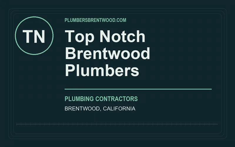 Top Notch Brentwood Plumbers in Brentwood, California