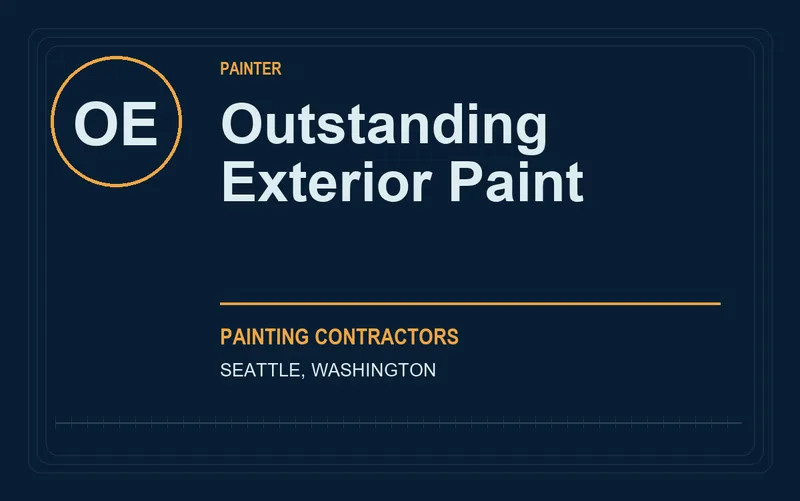 Outstanding Exterior Paint in Seattle, Washington