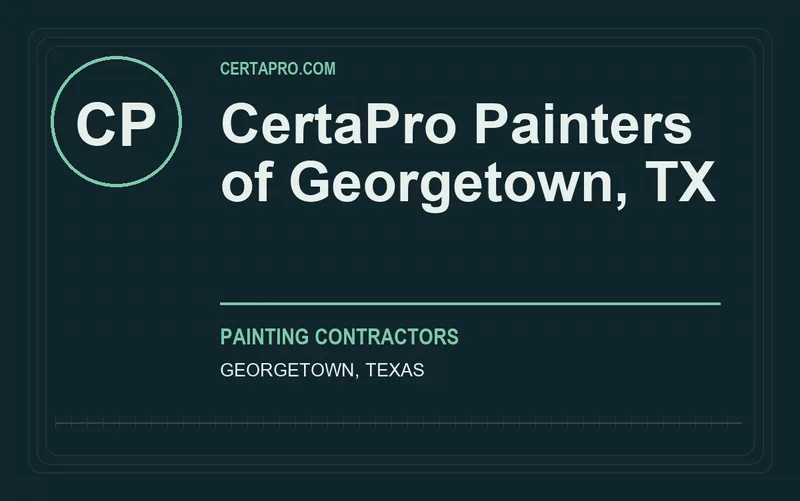 CertaPro Painters of Georgetown, TX in Georgetown, Texas