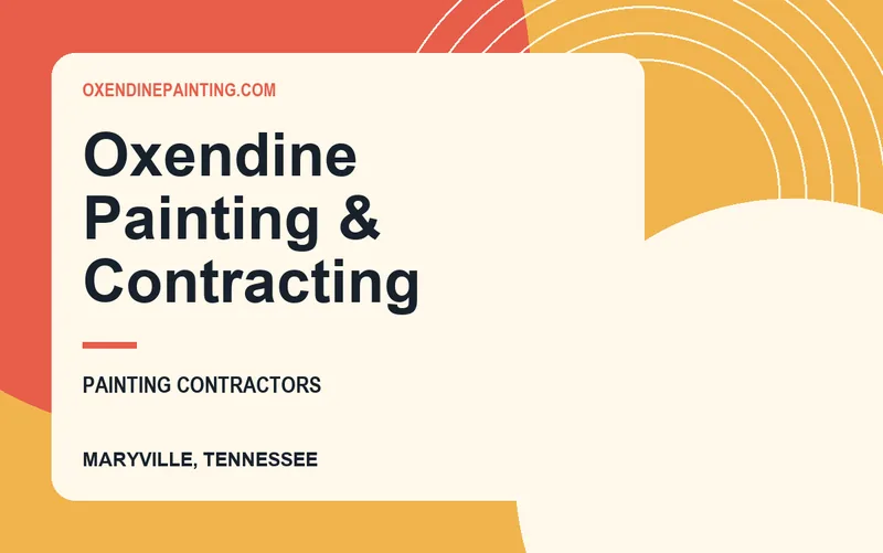 Oxendine Painting & Contracting in Maryville, Tennessee