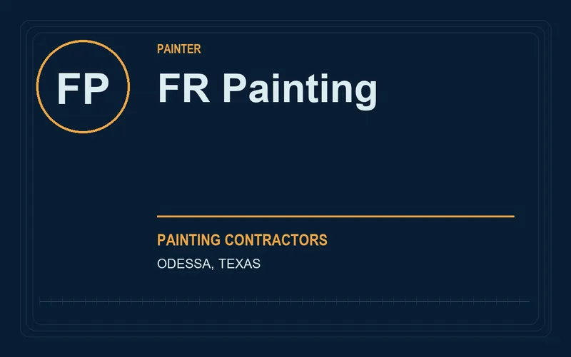 FR Painting in Odessa, Texas