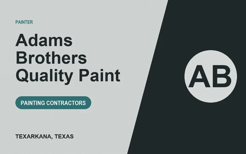 Adams Brothers Quality Paint in Texarkana, Texas