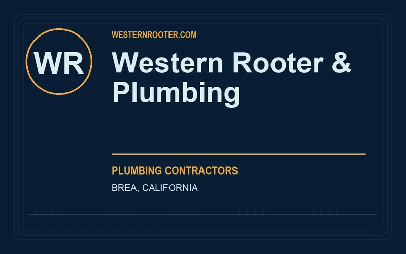 Western Rooter & Plumbing in Brea, California