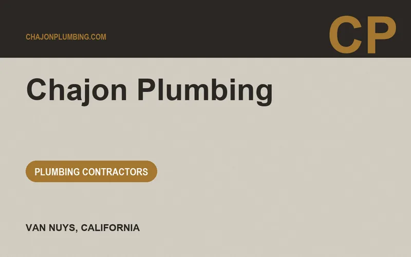 Chajon Plumbing in Van Nuys, California