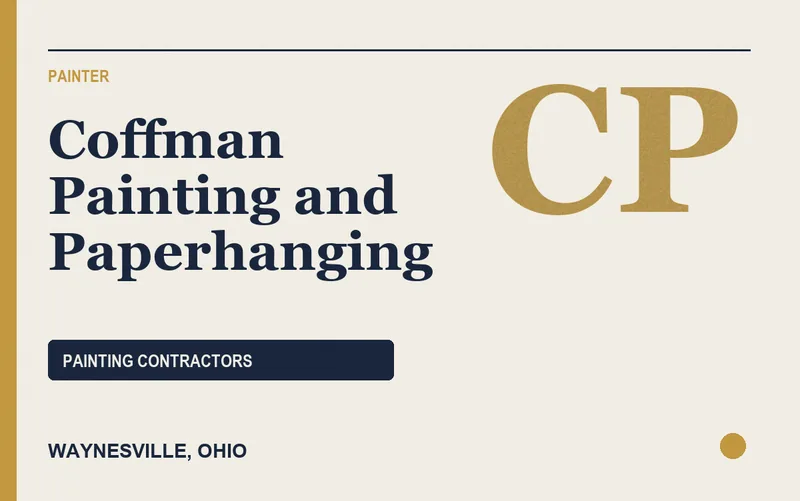 Coffman Painting and Paperhanging in Waynesville, Ohio