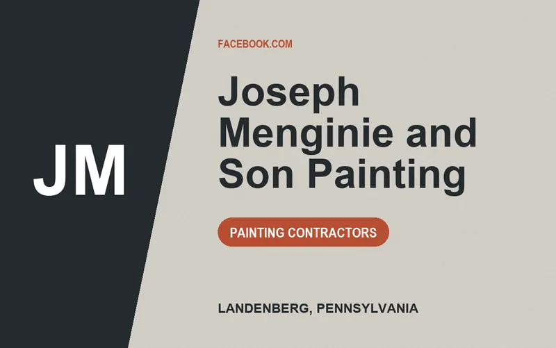 Joseph Menginie and Son Painting in Landenberg, Pennsylvania