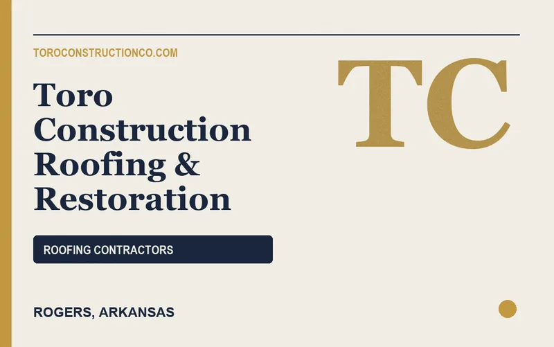 Toro Construction Roofing & Restoration in Rogers, Arkansas