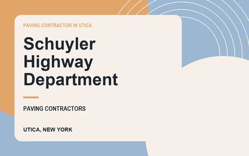 Schuyler Highway Department in Utica, New York
