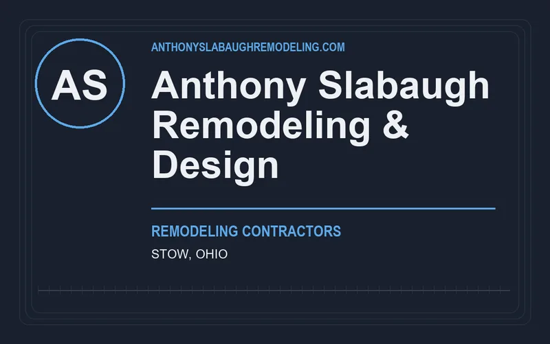 Anthony Slabaugh Remodeling & Design in Stow, Ohio