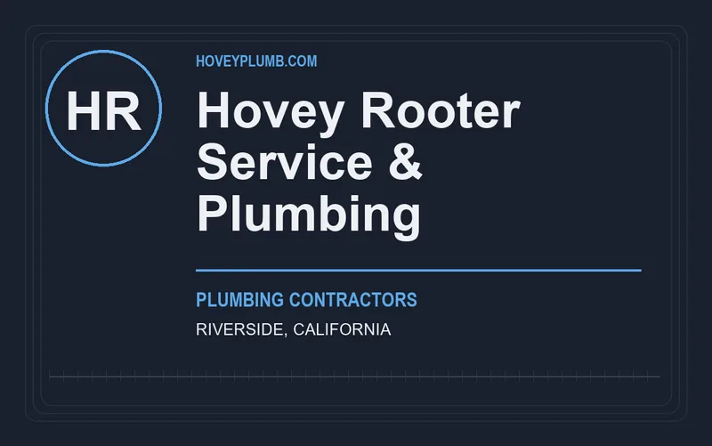 Hovey Rooter Service & Plumbing in Riverside, California