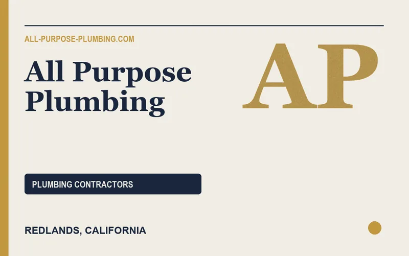 All Purpose Plumbing in Redlands, California