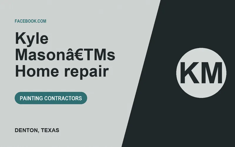Kyle Masonâ€TMs Home repair in Denton, Texas