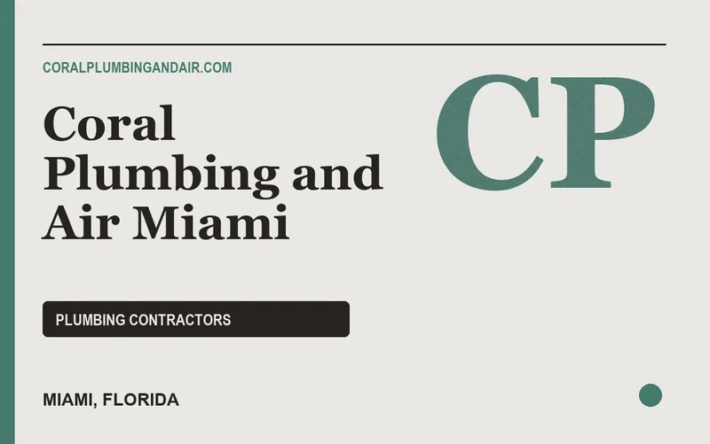 Coral Plumbing and Air Miami in Miami, Florida