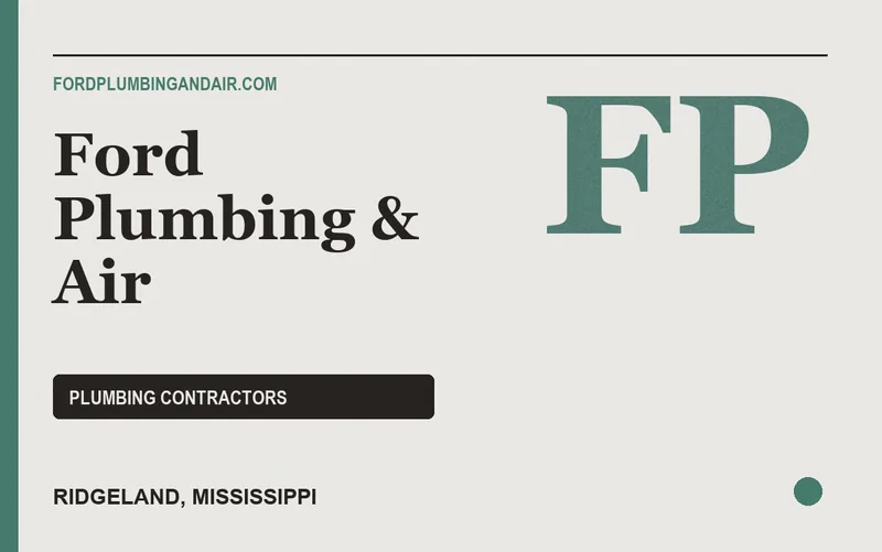 Ford Plumbing & Air in Ridgeland, Mississippi