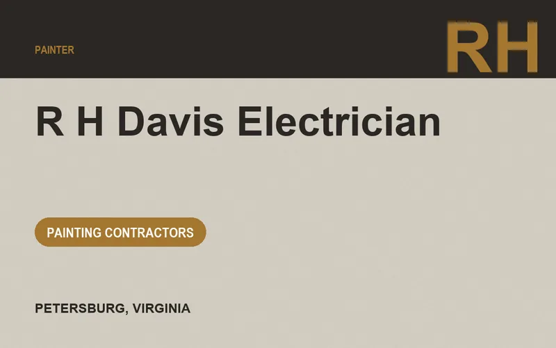 R H Davis Electrician in Petersburg, Virginia