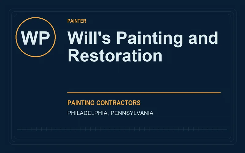 Will's Painting and Restoration in Philadelphia, Pennsylvania