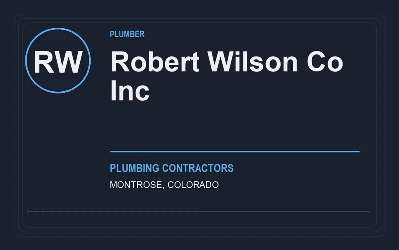 Robert Wilson Co Inc in Montrose, Colorado