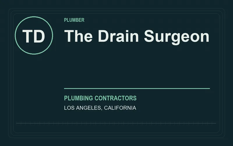 The Drain Surgeon in Los Angeles, California