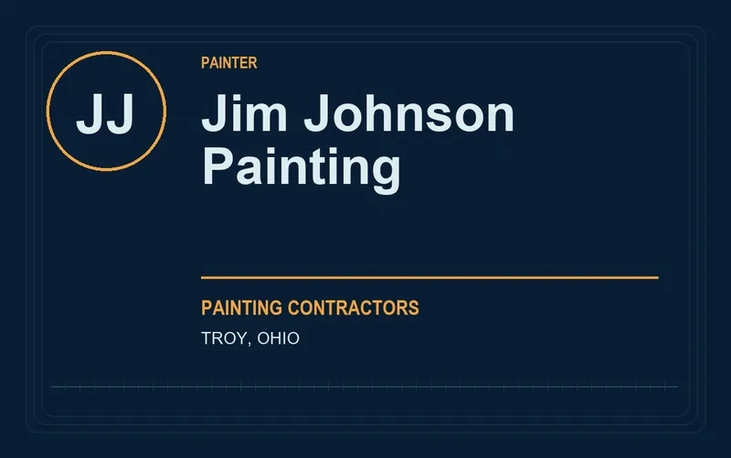 Jim Johnson Painting in Troy, Ohio