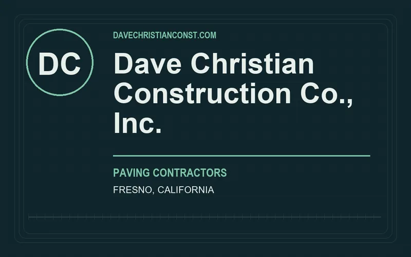 Dave Christian Construction Co., Inc. in Fresno, California