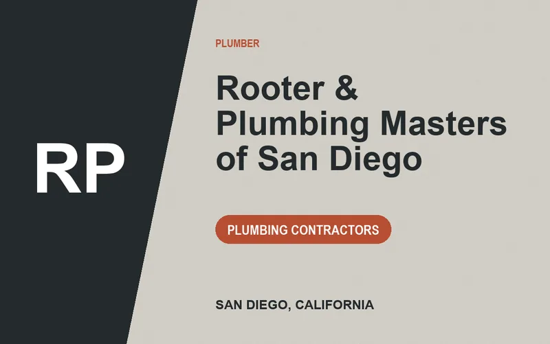 Rooter & Plumbing Masters of San Diego in San Diego, California