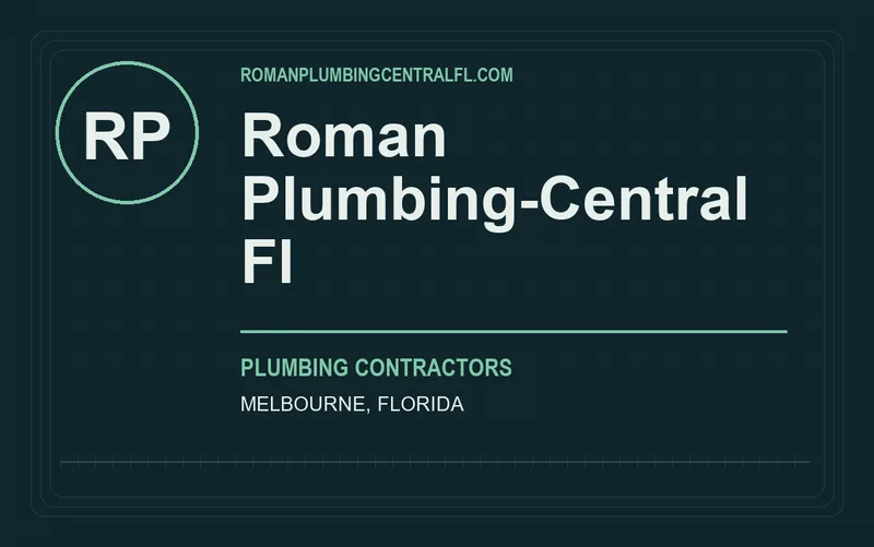 Roman Plumbing-Central Fl in Melbourne, Florida