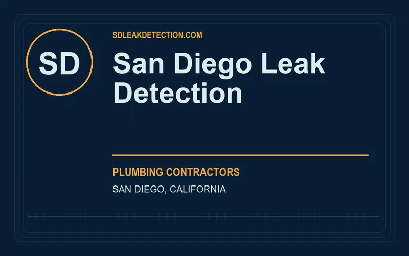 San Diego Leak Detection in San Diego, California