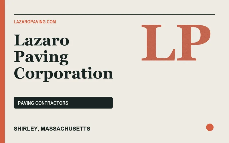 Lazaro Paving Corporation in Shirley, Massachusetts