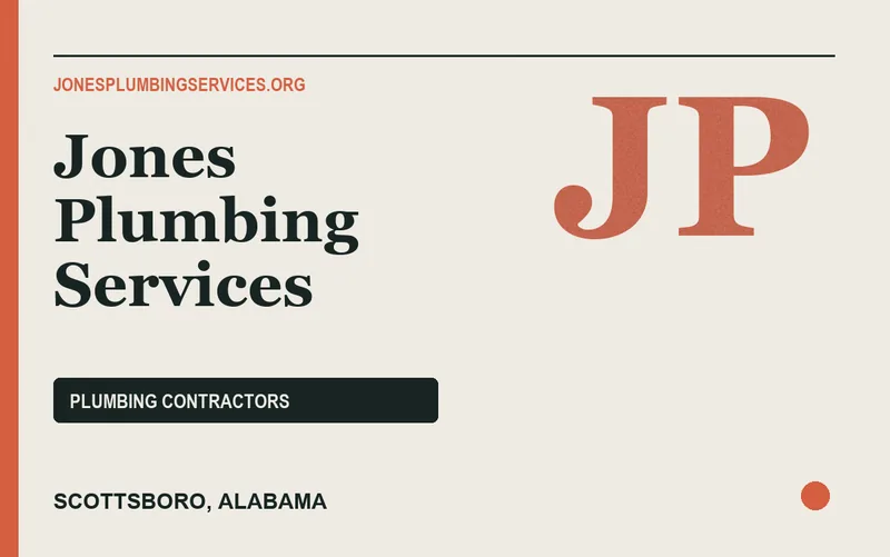 Jones Plumbing Services in Scottsboro, Alabama