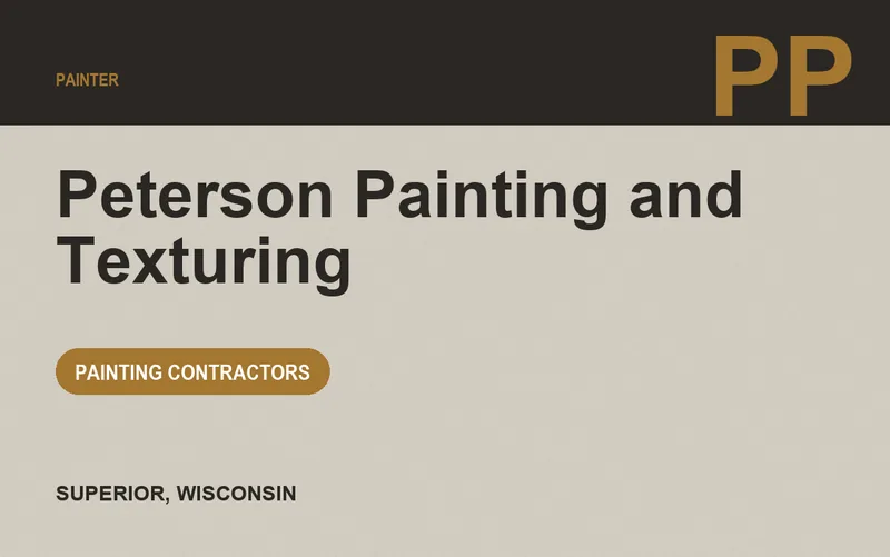Peterson Painting and Texturing in Superior, Wisconsin